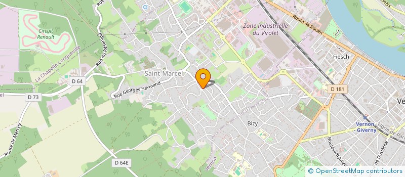 localisation de l'entreprise 828 301 804 à ST MARCEL