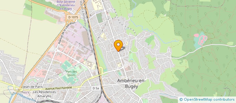 localisation de l'entreprise 828 308 809 à AMBERIEU-EN-BUGEY