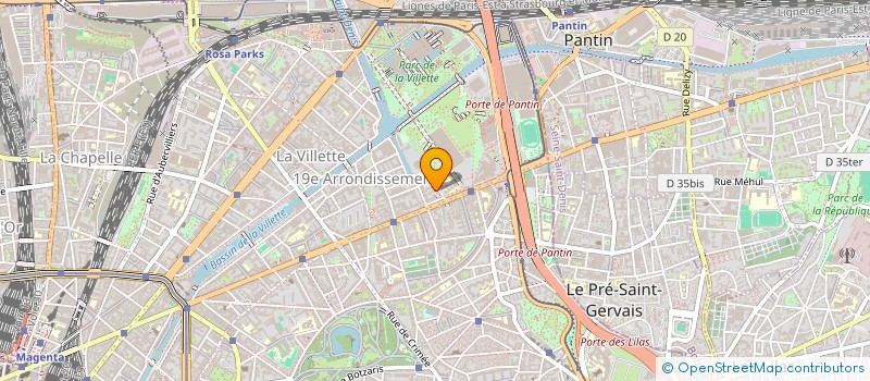localisation de l'entreprise 828 315 762  à CLICHY