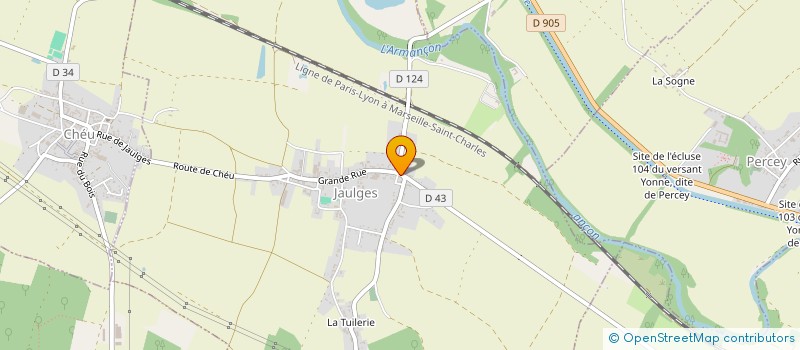 localisation de l'entreprise 828 342 980   JAULGES