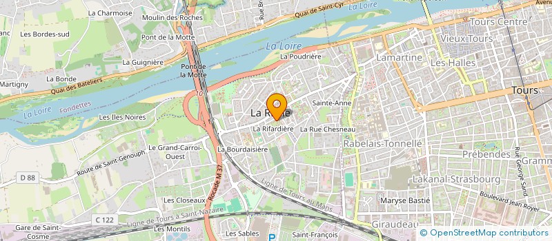 localisation de l'entreprise 828 356 725   LA RICHE