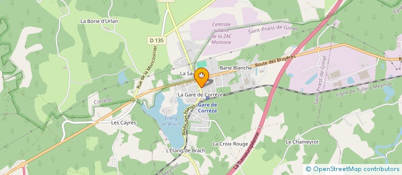 localisation de l'entreprise 828 367 623   TULLE