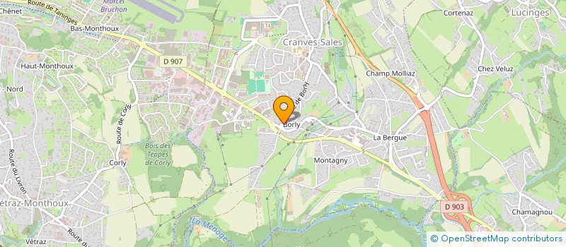 localisation de l'entreprise 828 375 857   VEIGY-FONCENEX