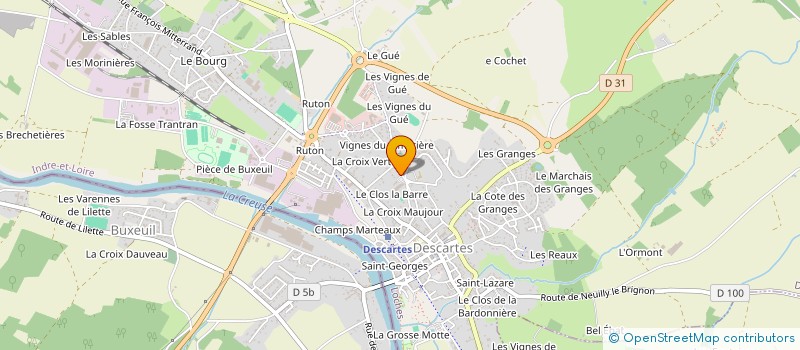 localisation de l'entreprise 828 379 297   DESCARTES