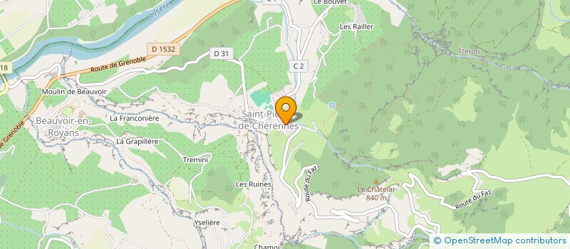 localisation de l'entreprise 828 398 024   SAINT-BEAUZELY