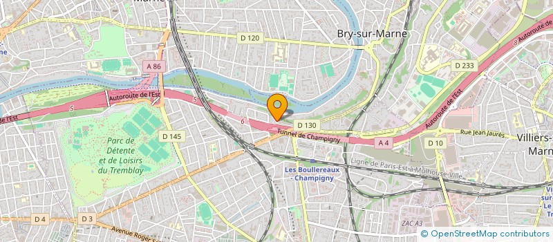 localisation de l'entreprise 828 398 859   CHAMPIGNY-SUR-MARNE