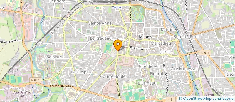 localisation de l'entreprise 828 407 445 à BAGNERES-DE-BIGORRE
