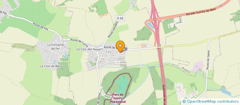 localisation de l'entreprise 828 407 577   FEY