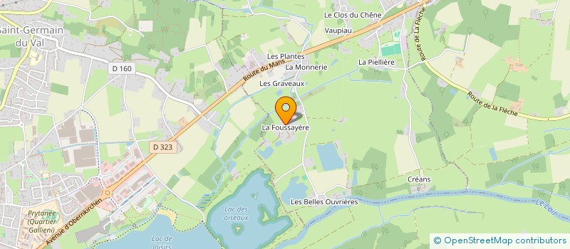 localisation de l'entreprise 828 426 775   SABLE-SUR-SARTHE