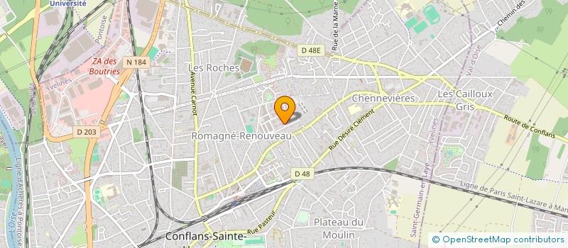 localisation de l'entreprise 828 432 856   MAISONS-LAFFITTE