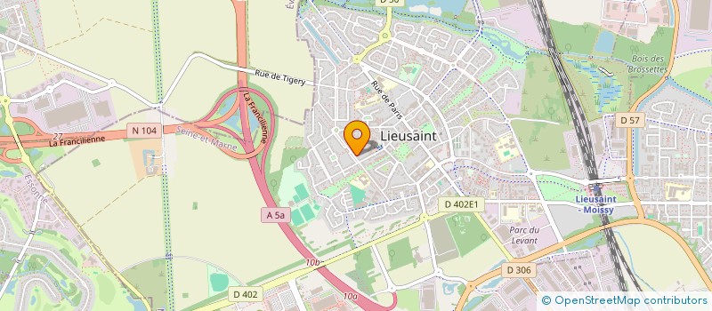 localisation de l'entreprise 828 447 821   LIEUSAINT