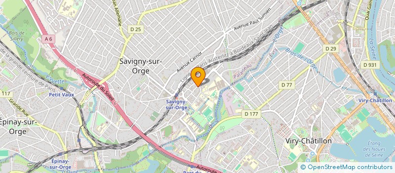 localisation de l'entreprise 828 509 901 à SAVIGNY-SUR-ORGE