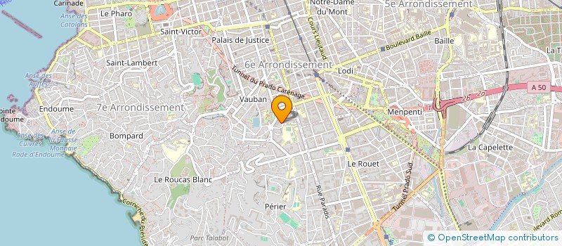 localisation de l'entreprise 828 581 900 à MARSEILLE