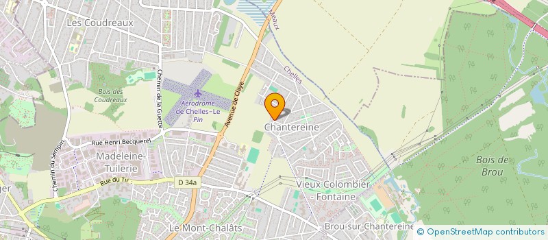 localisation de l'entreprise 828 607 077   CHELLES