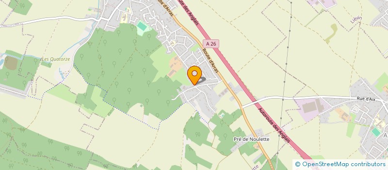 localisation de l'entreprise 828 608 281   AIX-NOULETTE