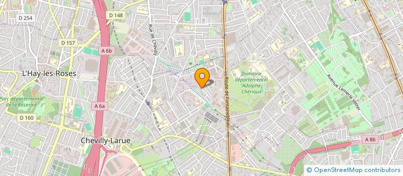 localisation de l'entreprise 828 616 615   CHEVILLY-LARUE