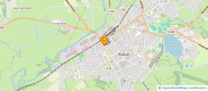 localisation de l'entreprise 828 626 911  à AUTUN