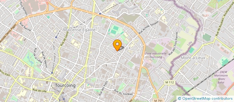 localisation de l'entreprise 828 640 318   TOURCOING