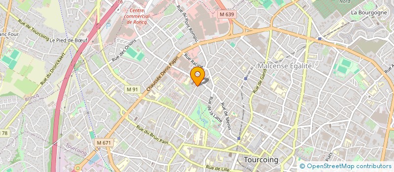localisation de l'entreprise 828 640 409   TOURCOING