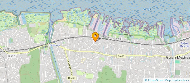 localisation de l'entreprise 828 689 976   GUJAN-MESTRAS