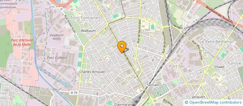 localisation de l'entreprise 828 705 061   REIMS
