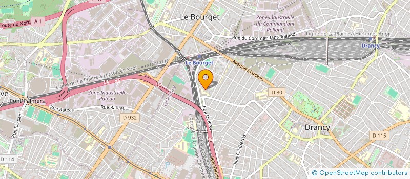 localisation de l'entreprise 828 722 199   DRANCY