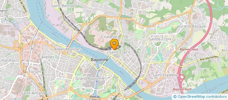 localisation de l'entreprise 828 723 585   BAYONNE