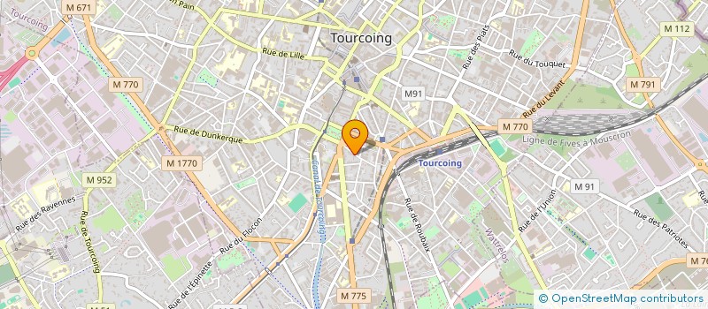 localisation de l'entreprise 828 725 523   WATTRELOS