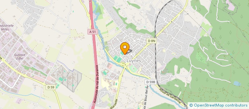 localisation de l'entreprise 828 745 638   AIX EN PROVENCE