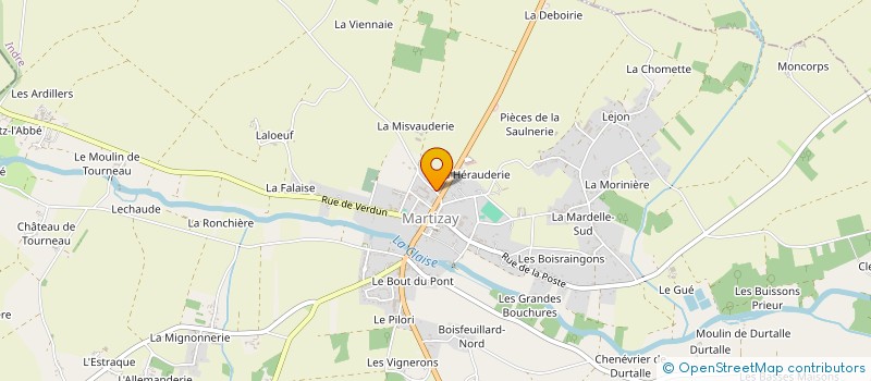 localisation de l'entreprise 828 746 461 à LE BLANC