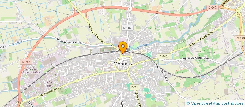 localisation de l'entreprise 828 750 034   MONTEUX