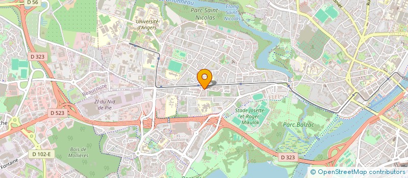 localisation de l'entreprise 828 766 923   RIVES-DU-LOIR-EN-ANJOU