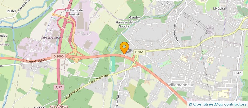 localisation de l'entreprise 828 767 780 à MONTARGIS