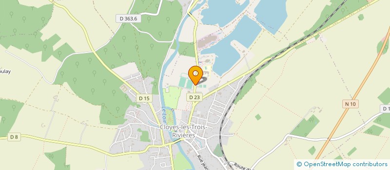 localisation de l'entreprise 828 775 866 à CLOYES-LES-TROIS-RIVIERES