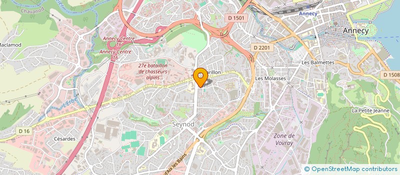 localisation de l'entreprise 828 792 739  à ANNECY