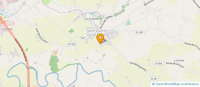 localisation de l'entreprise 828 793 109   SAINT-QUENTIN-SUR-LE-HOMME