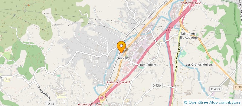 localisation de l'entreprise 828 794 115 à AUBAGNE