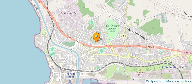 localisation de l'entreprise 828 799 411   PORT DE BOUC