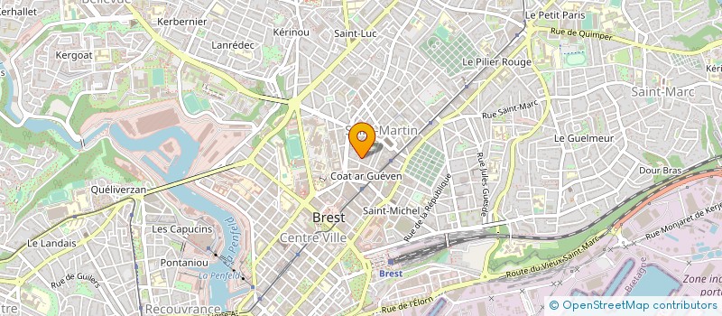 localisation de l'entreprise 828 801 621  à BREST
