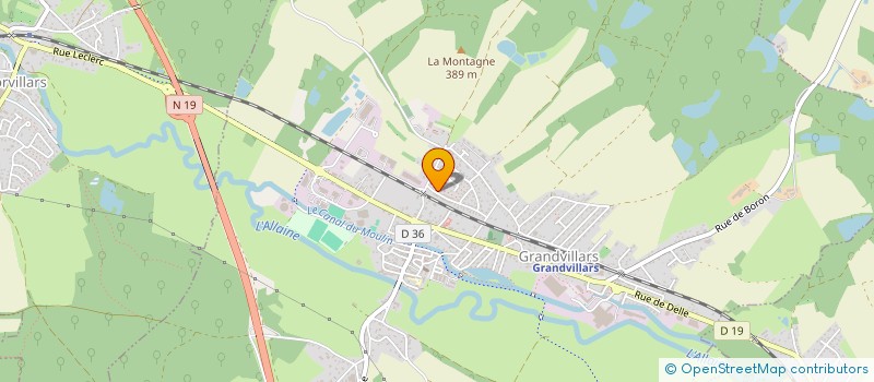 localisation de l'entreprise 828 811 158   PLANCHER-LES-MINES