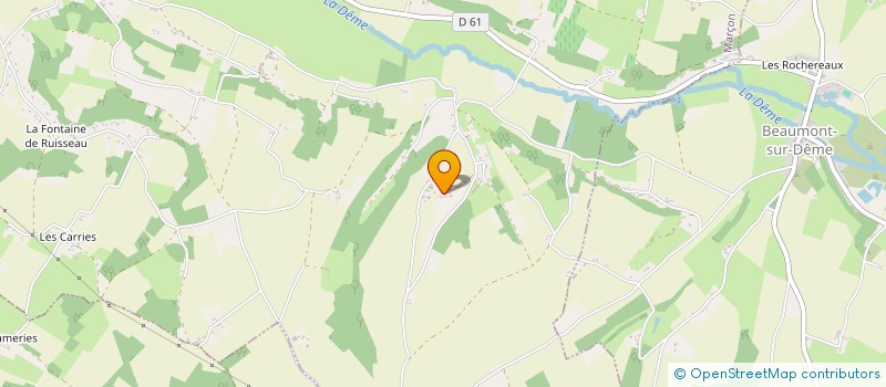 localisation de l'entreprise 828 830 513   LA CHARTRE-SUR-LE-LOIR