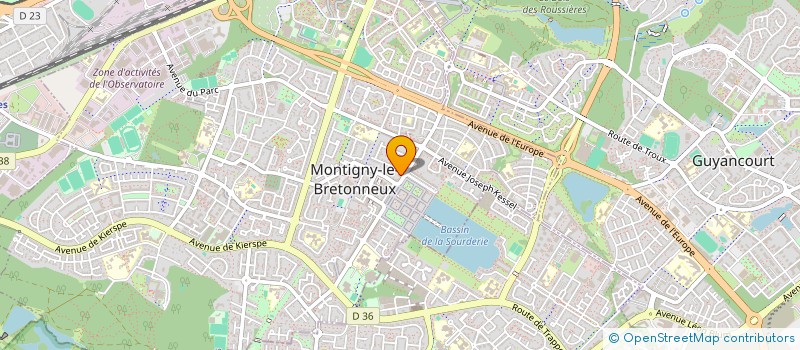 localisation de l'entreprise 828 831 867   MONTIGNY-LE-BRETONNEUX