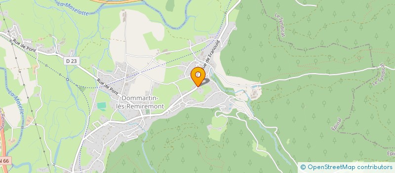 localisation de l'entreprise 828 835 249   DOMMARTIN-LES-REMIREMONT