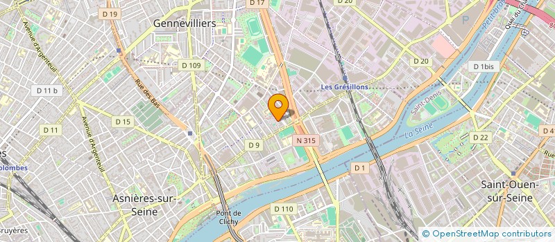 localisation de l'entreprise 828 843 284 à GENNEVILLIERS
