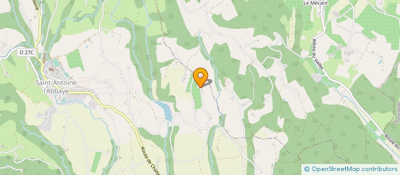 localisation de l'entreprise 828 848 077   SAINT ANTOINE L'ABBAYE