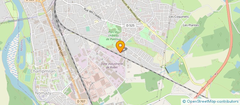 localisation de l'entreprise 828 880 575   OSNY