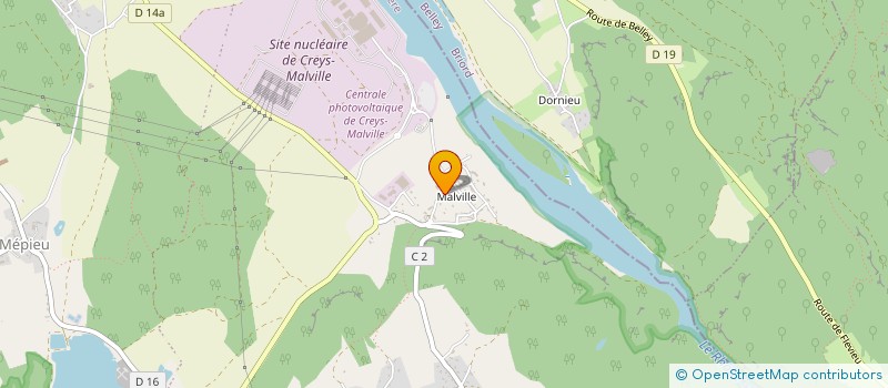 localisation de l'entreprise 828 907 287   CREYS-MEPIEU