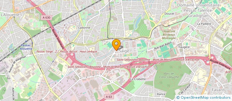 localisation de l'entreprise 828 908 400   PESSAC