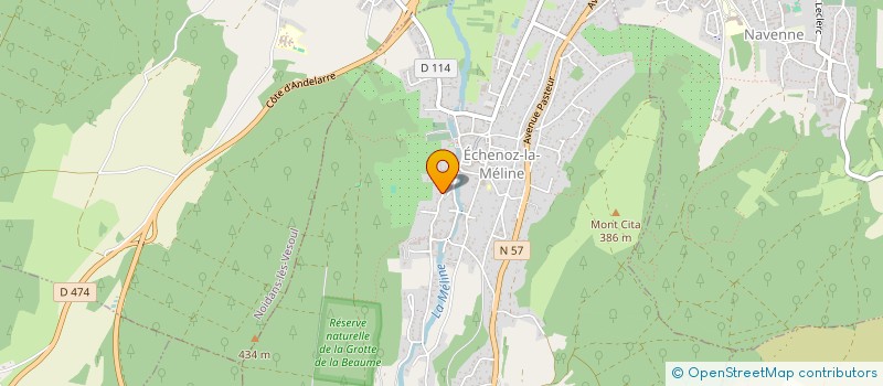 localisation de l'entreprise 828 930 503   ECHENOZ-LA-MELINE