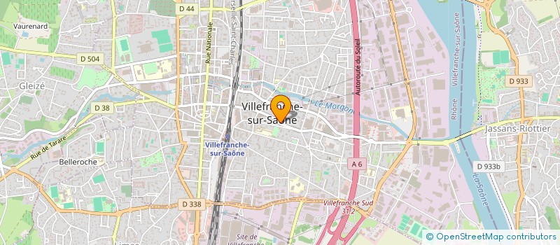 localisation de l'entreprise 828 945 998   VILLEFRANCHE-SUR-SAONE